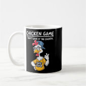 Chicken Game Humorous Family Tee - Uni-adults &amp コーヒーマグカップ (左)
