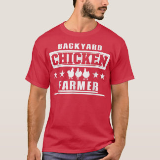 Chicken Girls Farm Backyard Chicken Farmer  Tシャツ