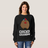 Chicken Grandma Chicken   スウェットシャツ (正面フル)