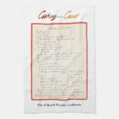 Chicken Gumbo Recipeママの キッチンタオル (縦)