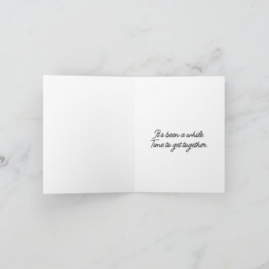 Chicken Head Close-Up Blank Inside カード (内部)