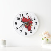 Chicken Head Wall Clock ラージ壁時計 (ホーム)