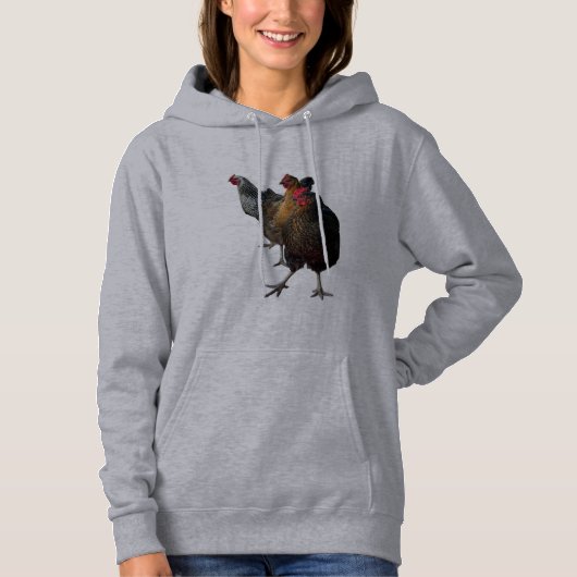 Chicken Hens Hoodie パーカ (正面)