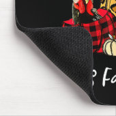 Chicken It's Fall Y'all Leopard Pumpkin Autumn Tha マウスパッド (コーナー)