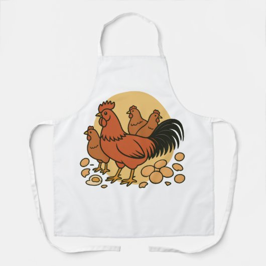 Chicken Lover Apron エプロン (正面)
