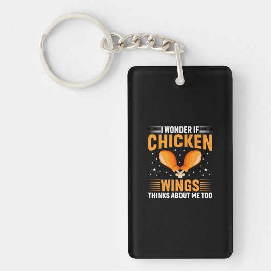 Chicken Lover | Chicken Wing キーホルダー (正面)