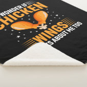 Chicken Lover | Chicken Wing シェルパブランケット (3/4)