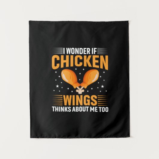 Chicken Lover | Chicken Wing タペストリー (正面)