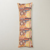 Chicken Lover Throw Pillow – Hatch Day Lounge ボディピロー (裏面 (縦))