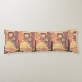 Chicken Lover Throw Pillow – Hatch Day Lounge ボディピロー (裏面)