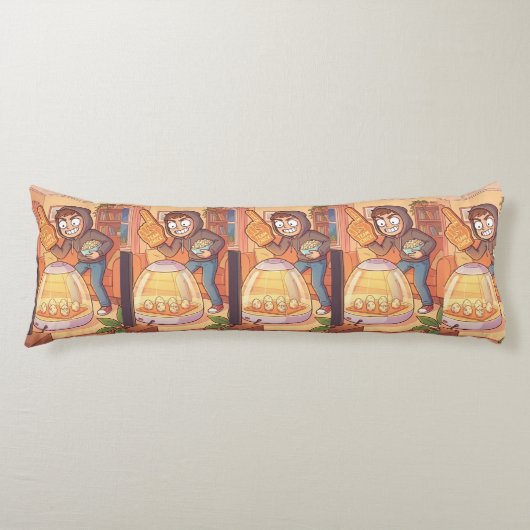 Chicken Lover Throw Pillow – Hatch Day Lounge ボディピロー (正面)