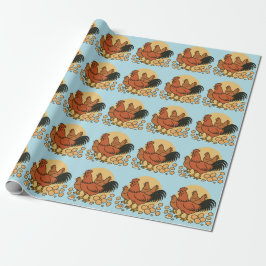 Chicken Lover Wrapping Paper ラッピングペーパー