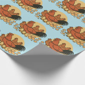 Chicken Lover Wrapping Paper ラッピングペーパー (角)