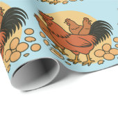 Chicken Lover Wrapping Paper ラッピングペーパー (ロールコーナー)