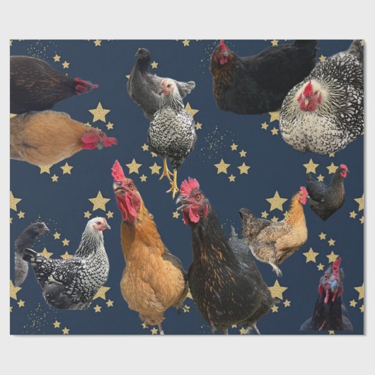 Chicken Mania 2 All Occasion Wrapping Paper ラッピングペーパー (フラット)