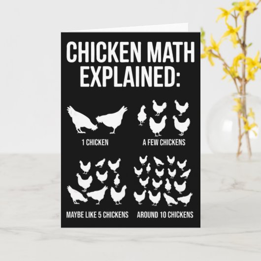 Chicken Math Explained, Chicken Owner  カード (黄色い花)
