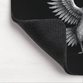 Chicken Meme Caw Funny Sayings Rooster Humor Quote マウスパッド (コーナー)