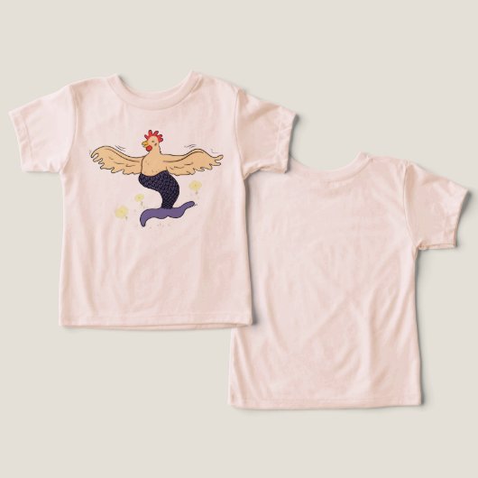 Chicken Mermaid (デザイン正面&裏面)