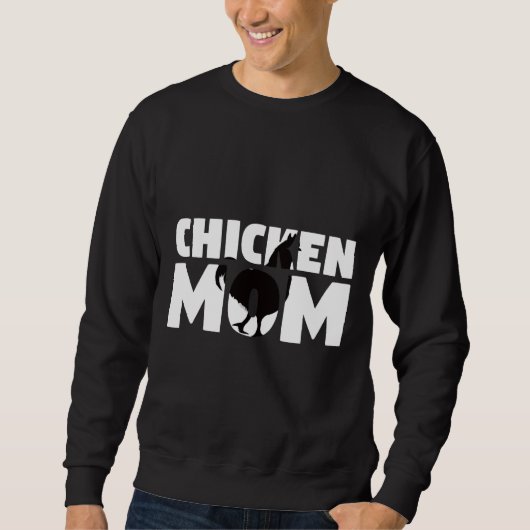 Chicken Mom Chicken スウェットシャツ (正面)