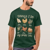 Chicken Mom | Funny Chicken Lover Quote Design Tシャツ (正面)