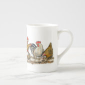 Chicken mug #7 ボーンチャイナマグカップ (右)