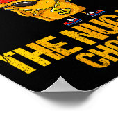 Chicken Nugget Art For Men Women Kids Chicken Nugg ポスター (角)