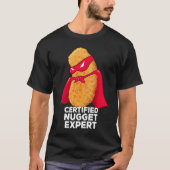 Chicken Nugget Certified Nugget Expert Halloween C Tシャツ (正面)