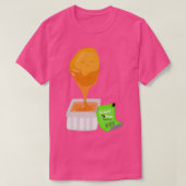 Chicken nugget sweet n sour sauce  tシャツ (デザイン正面)