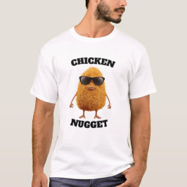 Chicken Nugget Wearing Sunglasses Cool t shirt Tシャツ