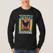 Chicken Outfit for Chicken Hen Lovers Apparel Wome Tシャツ (正面)