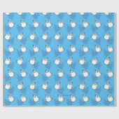 CHICKEN PANIC by Sandra Boynton [青] ラッピングペーパー (フラット)