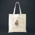 Chicken Paradise Hawaii Moon Tote トートバッグ<br><div class="desc">This is a tote with a cute illustration of a chick named Moon singing. Please go shopping with Moon. Born prematurely,  the chick Moon has become a beautiful hen! 
ひよこの月ちゃんが歌ってるかわいいイラスト入りのトートです。月ちゃんをお買い物に連れて行ってください。未熟で生まれた月ちゃん、今ではキレイなメンドリになりました！</div>