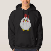 chicken pattern パーカ (正面)