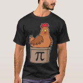 Chicken Pot Pi 3 14 Math Pun Mathlete Math  Teache Tシャツ (正面)