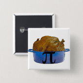 Chicken Pot Pi Button 缶バッジ (正面&裏面)