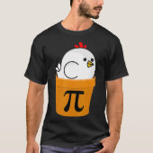 Chicken Pot Pi , Funny Math Day Gifts  Tシャツ (正面)