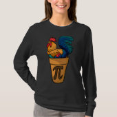 Chicken Pot Pi Math Lover Tシャツ (正面)