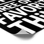 Chicken Pot Pie Three Of My Favorite Things Funny  ポスター (角)