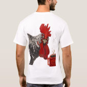 Chicken Shirt Tシャツ (裏面)