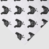 Chicken Silhouetteかわいく熱狂するな鶏の女性 薄葉紙 (詳細)