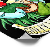 Chicken Sing O De Lally Golly What A Day Funny ポスター (角)