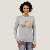 Chicken Sweatshirt – Cozy Chicken Shirt トライブレンドTシャツ (正面全体)