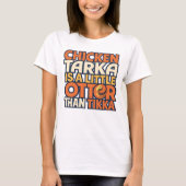 Chicken Tarka joke Tシャツ (正面)
