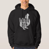 Chicken Themed Chicken Owners   パーカ (正面)