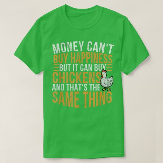 Chicken Tshirt Farm Hen Flock Farmer 121 Tシャツ (デザイン正面)