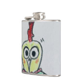 Chicken Vinyl Wrapped Flask フラスク (左)