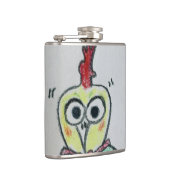 Chicken Vinyl Wrapped Flask フラスク (右)
