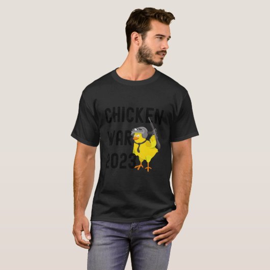 Chicken War 2023 The Battle Of The Chickens Tシャツ (正面フル)