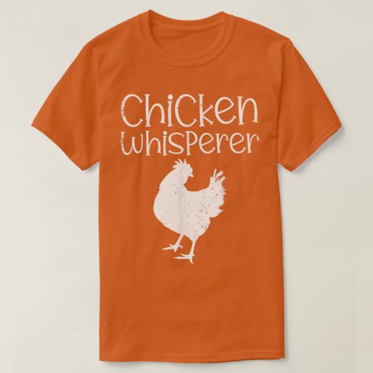 Chicken Whisperer Farmer T-Shirt Tシャツ (デザイン正面)