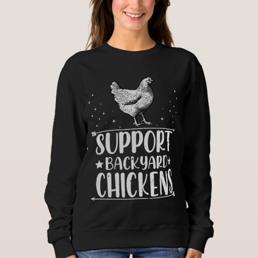 Chicken Whisperer Poultry Chicken スウェットシャツ (正面)